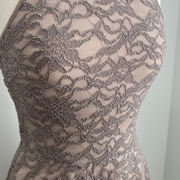 Emerald Sundae Shimmering Lace Glitter Party Dress Size Medium - Picture 3 of 11